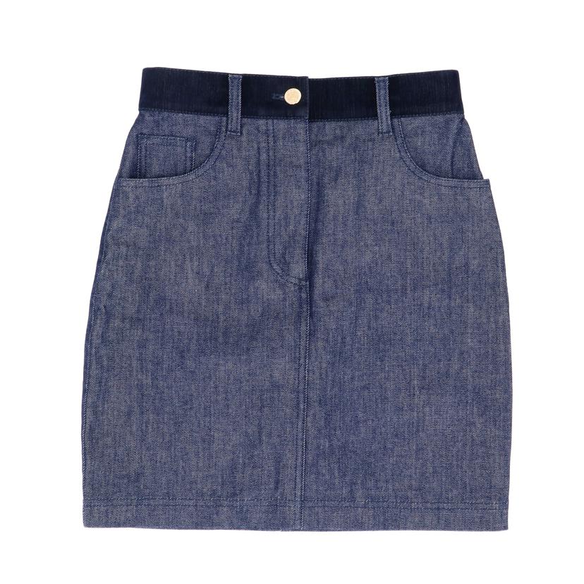 FENDI デニム ミニスカート 46 FENDI フェンディ/レディースファッション｜WonderREX-ONLINE 公式通販