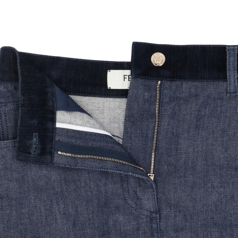 FENDI フェンディ/デニムミニスカート/ベロア//ABランク/92