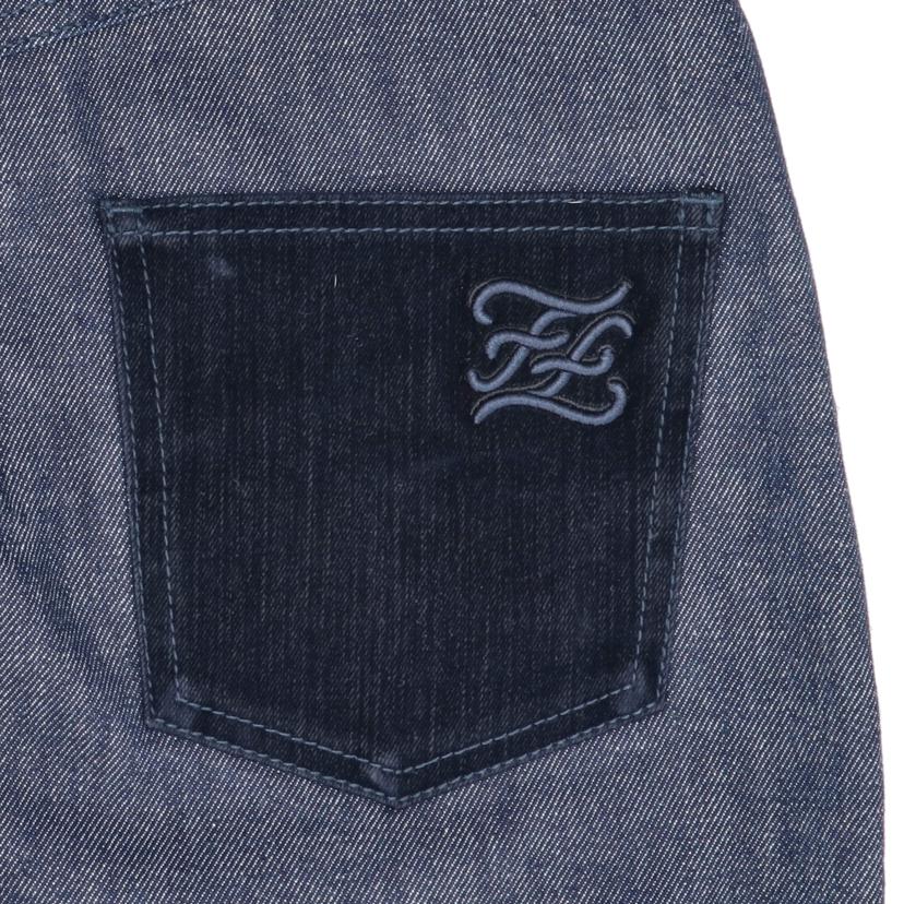 FENDI フェンディ/デニムミニスカート/ベロア//ABランク/92