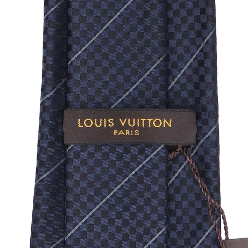 LV ルイヴィトン/クラヴァット・エク/マリン/M74148//Aランク/75