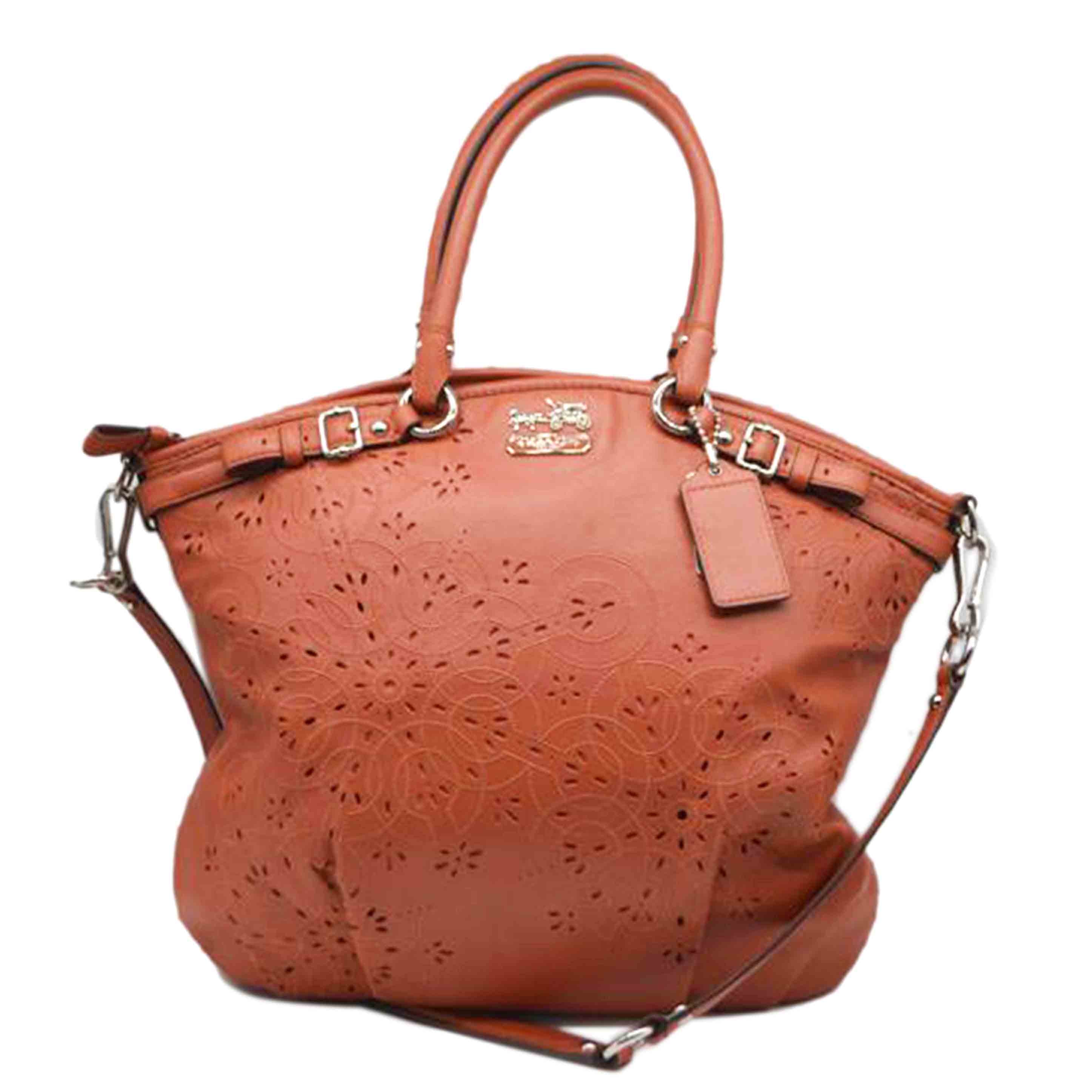 COACH コーチ/マディソンシグネチャートスド2wayレザーハンド/19624//A12**/Aランク/89