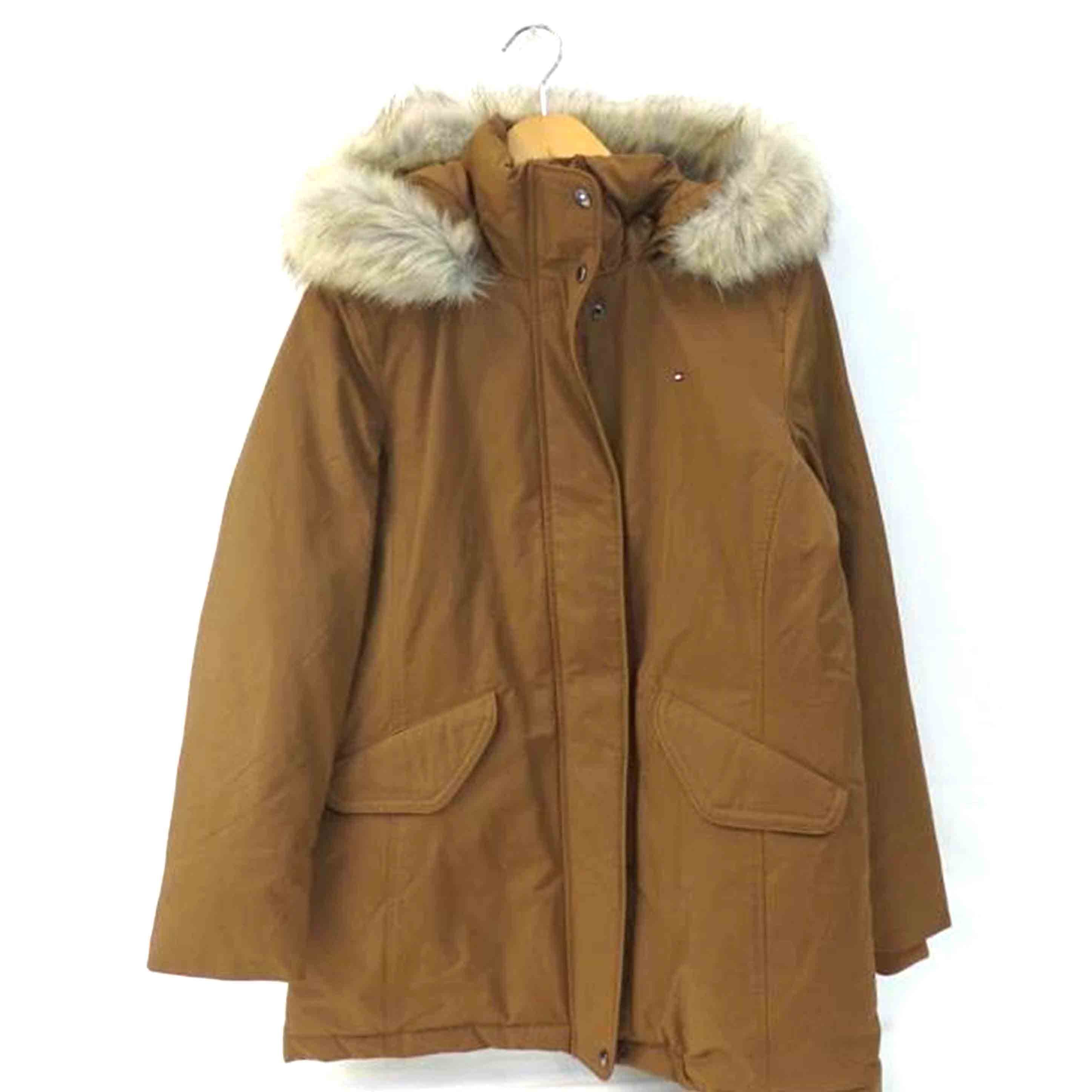 TOMMY HILFIGER トミーヒルフィガー/TOMMY/ロングジャケット/ブラウン/WW28627//Sランク/84