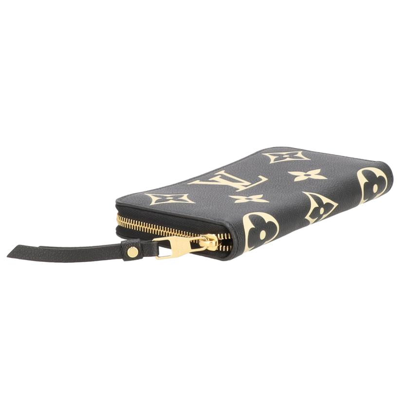 LOUIS VUITTON ルイヴィトン/ジッピー・ウォレット/バイカラーアンプラント/ブラック×ベージュ/M80481//RFI*/Aランク/20