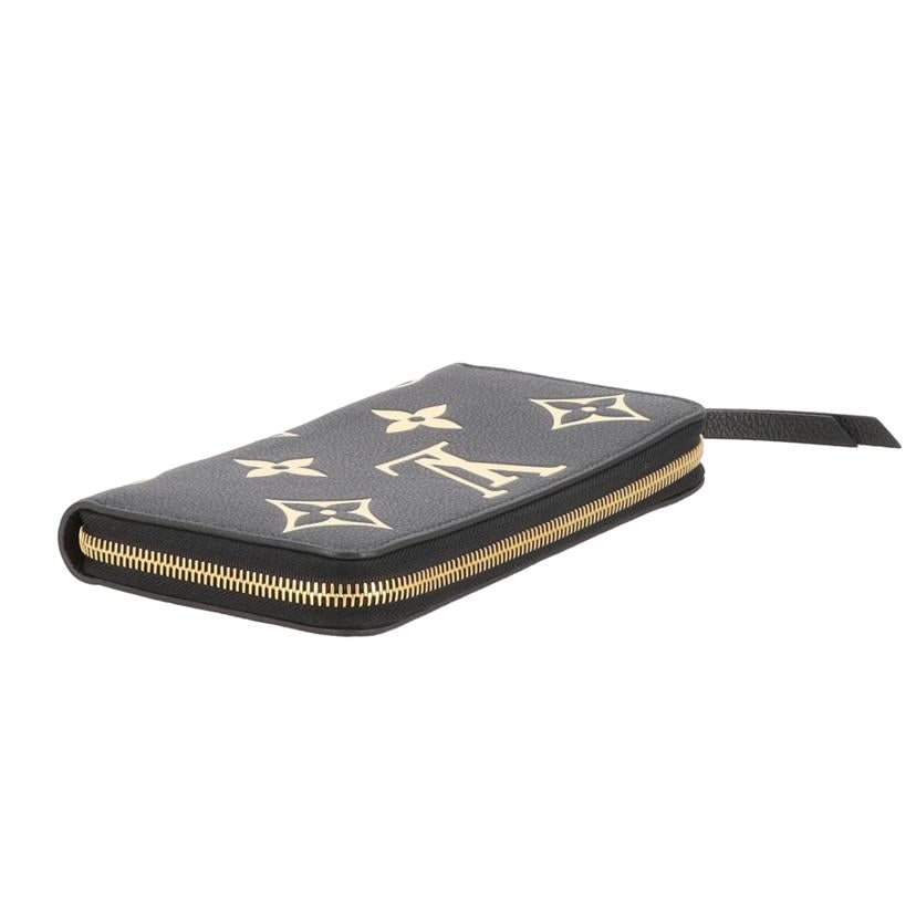 LOUIS VUITTON ルイヴィトン/ジッピー・ウォレット/バイカラーアンプラント/ブラック×ベージュ/M80481//RFI*/Aランク/20