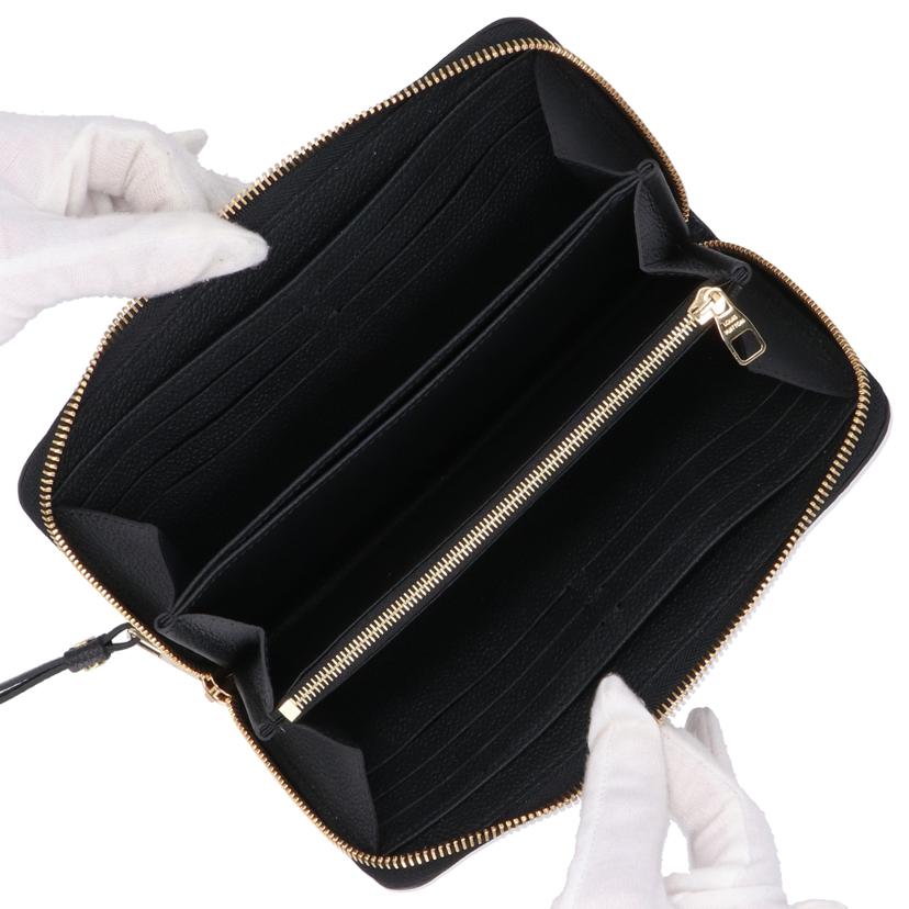 LOUIS VUITTON ルイヴィトン/ジッピー・ウォレット/バイカラーアンプラント/ブラック×ベージュ/M80481//RFI*/Aランク/20