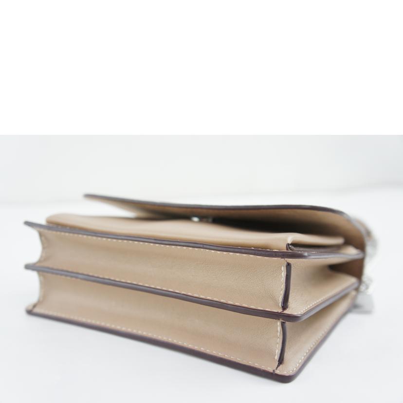 COACH コーチ/シグネチャー/ミニクレアクロスボディバッグ/ショルダー/ベージュ/C0203//M24**/Aランク/64