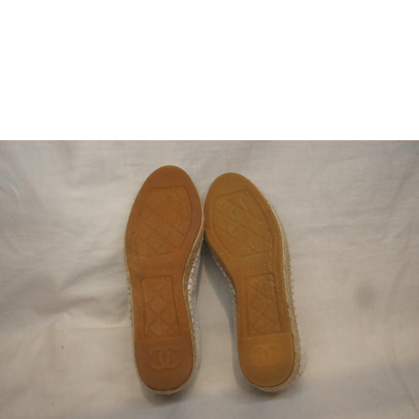 CHANEL シャネル/ラメココマークエスパドリーユ//ABランク/92