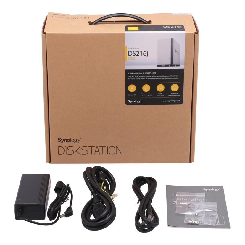 Synology シノロジー/2ベイNAS/J Series DiskStation/DS216j//16C0NNN380402/Bランク/75