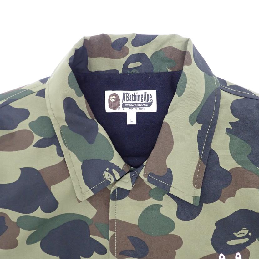 A BATHING APE ア ベイシング エイプ/シャーク柄コーチジャケット カモフラ/001LJD201004X//ABランク/69