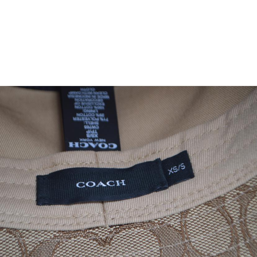 COACH コーチ/シグネチャージャガードバケットハットXS/Sサイズ/CW765 KHA XS/S//Sランク/89