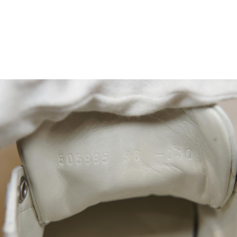GUCCI グッチ/ビジュースニーカーシェリービーホワイト/505995//ABランク/92