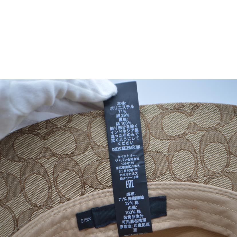 COACH コーチ/シグネチャージャガードバケットハットXS/Sサイズ/CW765 KHA XS/S//Sランク/89