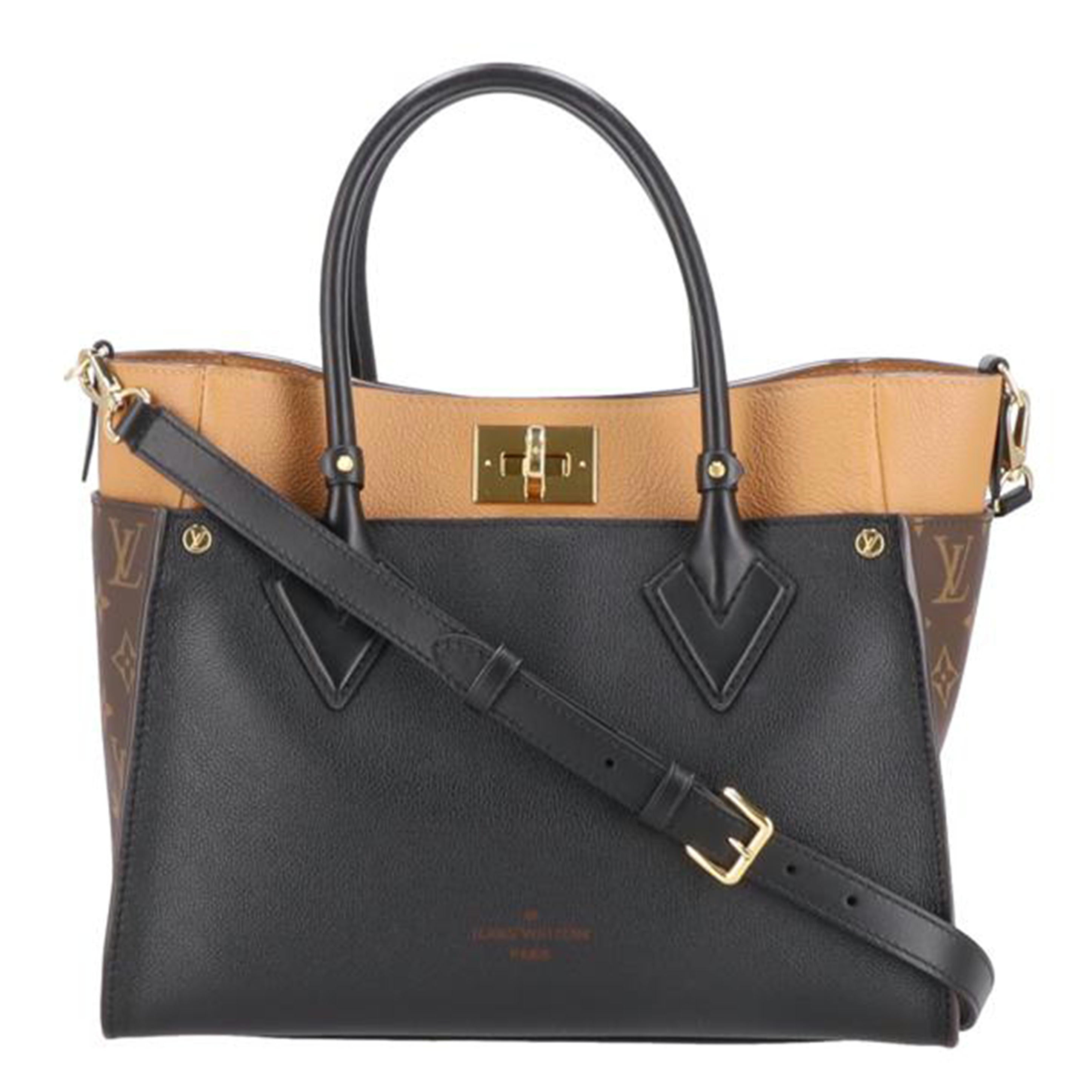 LOUIS VUITTON ルイヴィトン/オンマイサイドMM/モノグラム/ノワール/M53823//AH0***/Aランク/25