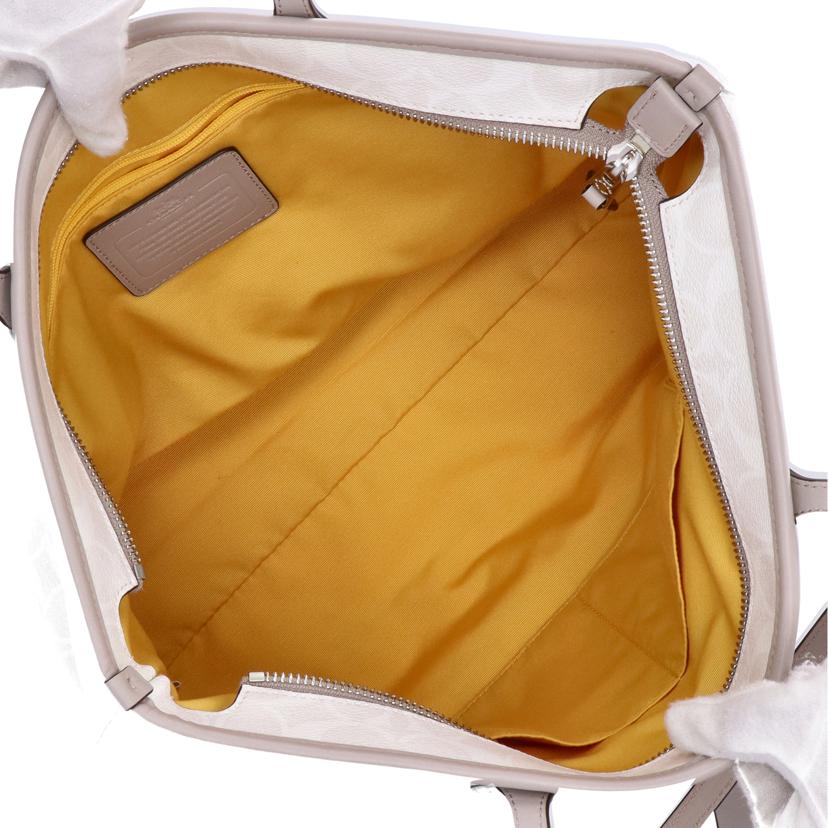 COACH コーチ/バーシティストライプ ジップトート/F38405//C16**/Aランク/70