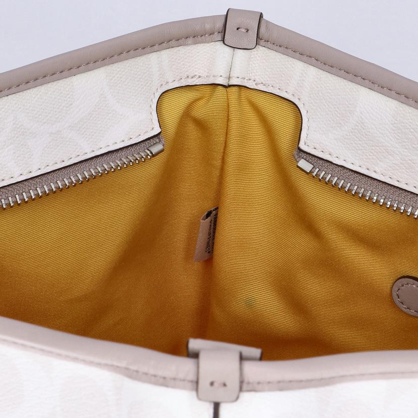 COACH コーチ/バーシティストライプ ジップトート/F38405//C16**/Aランク/70