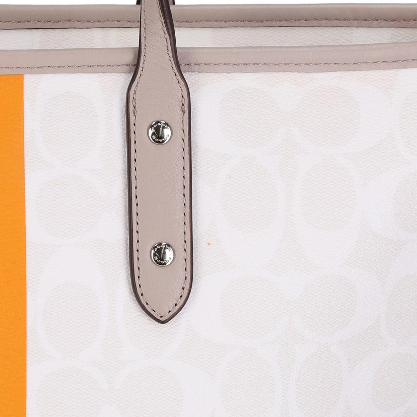 COACH コーチ/バーシティストライプ ジップトート/F38405//C16**/Aランク/70