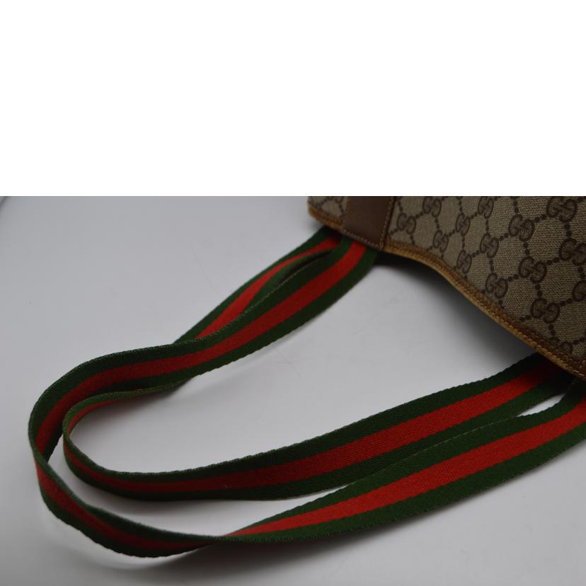 GUCCI グッチ/オールドグッチGGプラスシェリーラインレザートート/39.02.003//Bランク/89