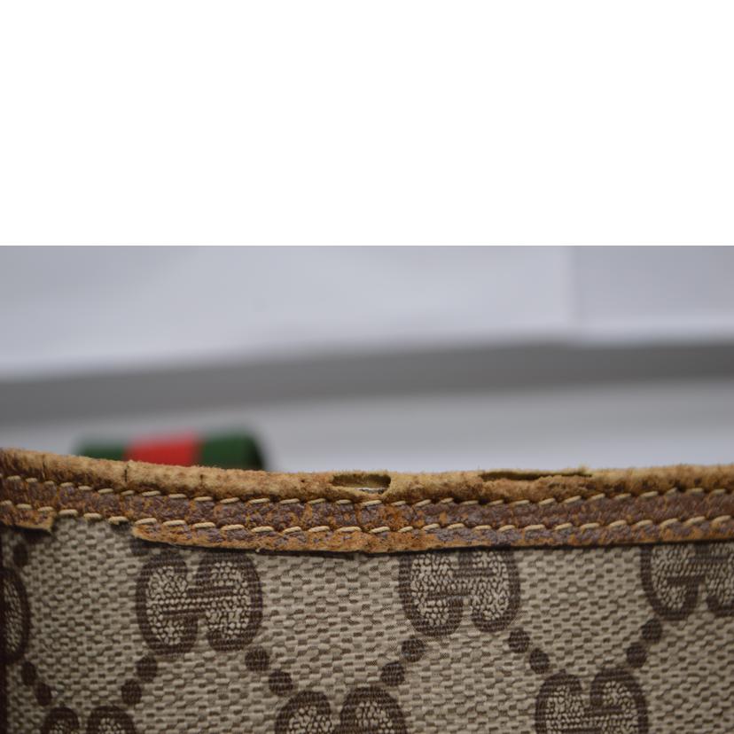 GUCCI グッチ/オールドグッチGGプラスシェリーラインレザートート/39.02.003//Bランク/89