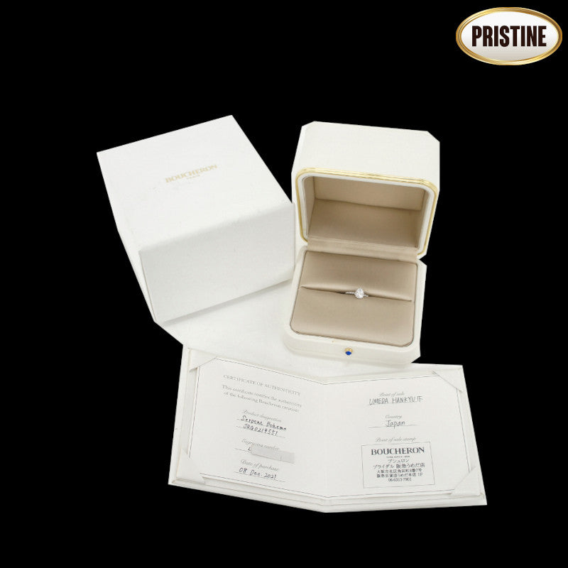 Boucheron ブシュロン/Au750セルパンボエムエクストラスモールダイヤリング//Aランク/84