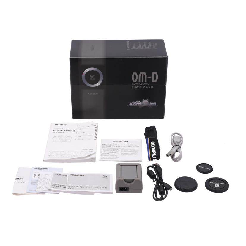 OLYMPUS オリンパス /ミラーレス一眼 ダブルズームキット/E-M10 MarkIII EZダブルズームキット//BHXA78907/Bランク/82