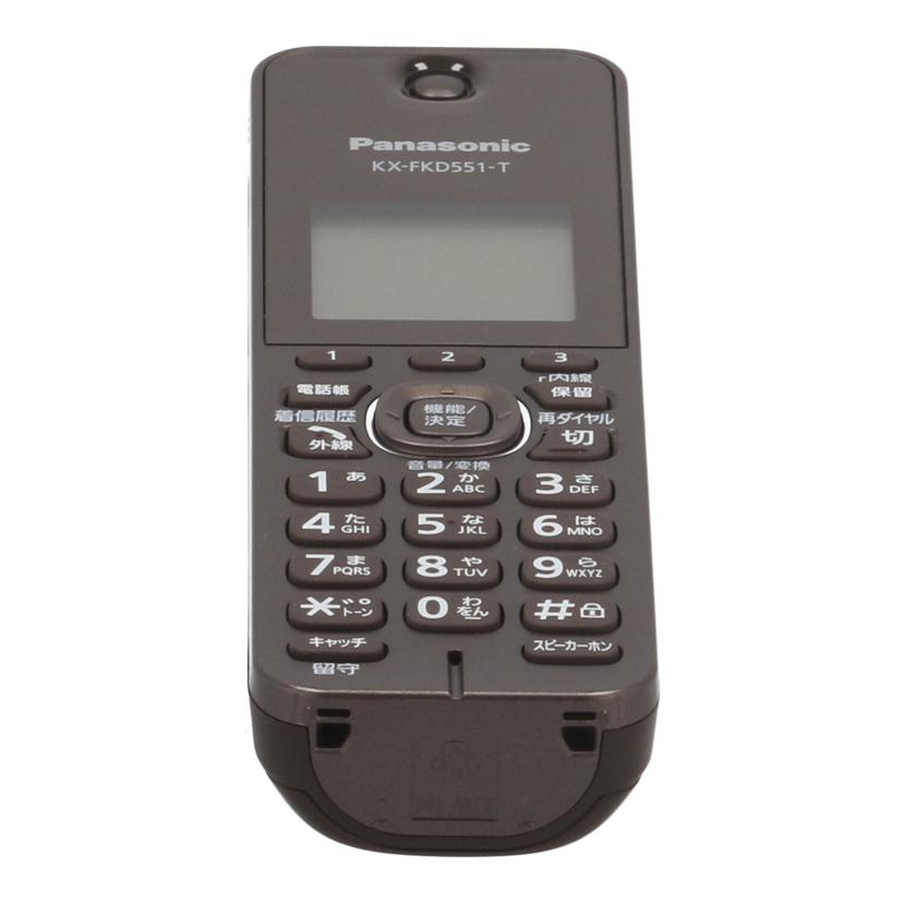 Panasonic パナソニック /コードレス電話機/VE-GDS18DL-T//3KAFA015935/Bランク/70