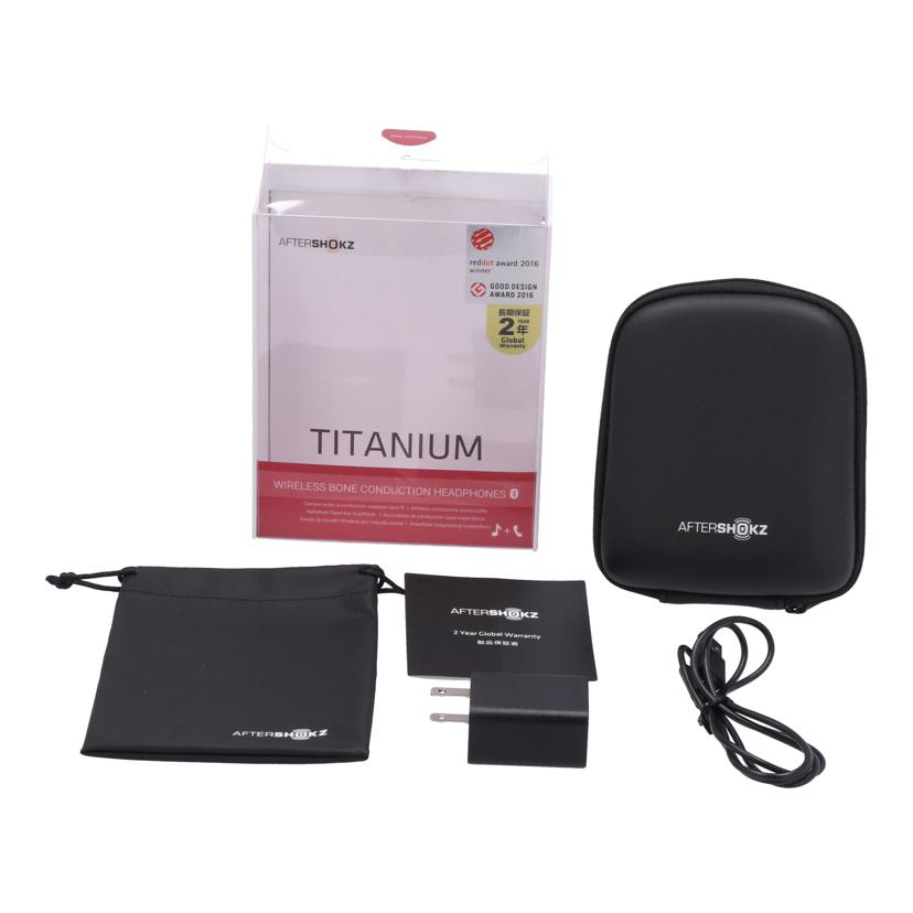 Shokz ショックス/イヤホン TITANIUM/AFT-EP-000010//600203703580/Bランク/62