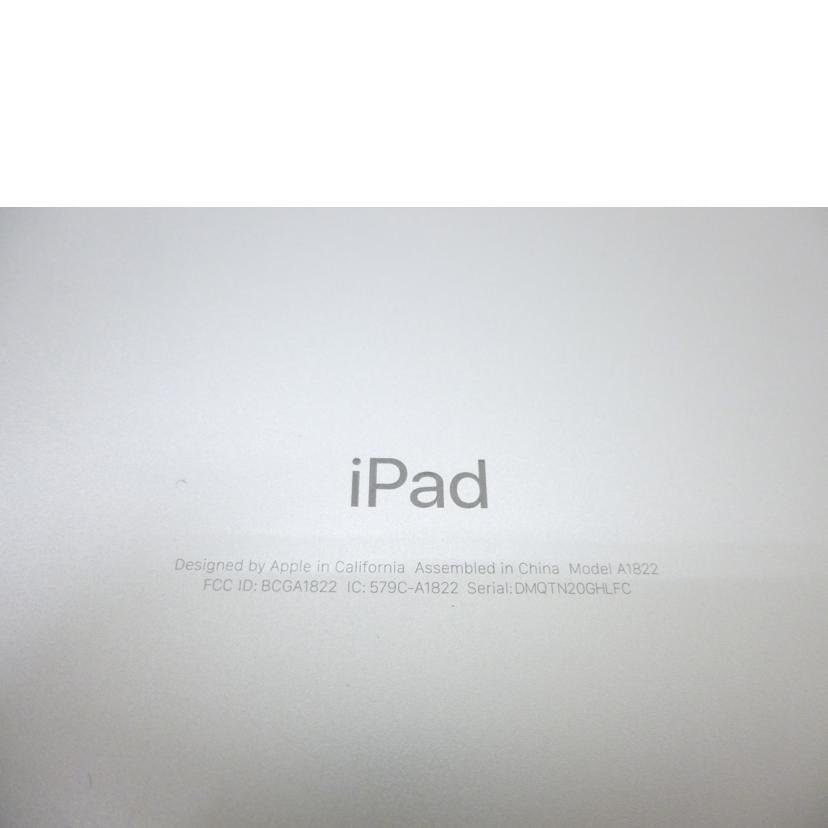 APPLE アップル/iPad(第5世代)Wi-Fiモデル32GB/MP2G2J/A//DMQTN20GHLFC/ABランク/88