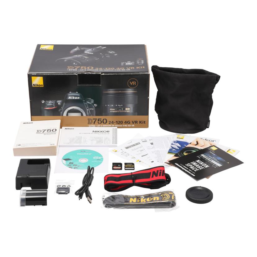Nikon ニコン/デジタル一眼 レンズキット/D750 24-120 VR レンズキット//2011820/Bランク/18
