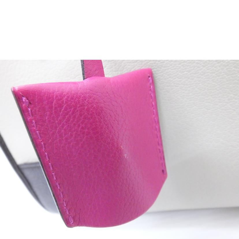 LOEWE ロエベ/アマソナ28 ベージュ×ピンク×茶//ABランク/88