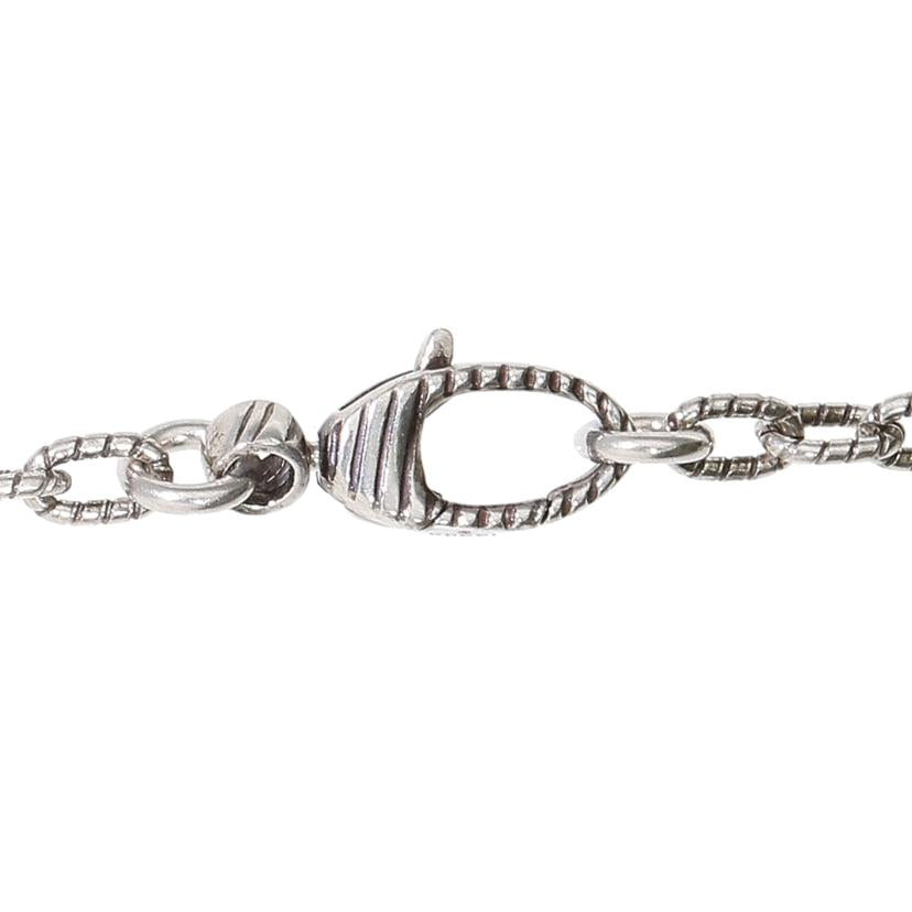 GUCCI グッチ/Ag925インターロッキングGネックレス 45cm/17.1//Aランク/75