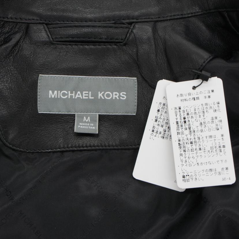 MICHAEL KORS マイケルコース/ラムレザーシングルライダース/MC57748NZ//Aランク/82
