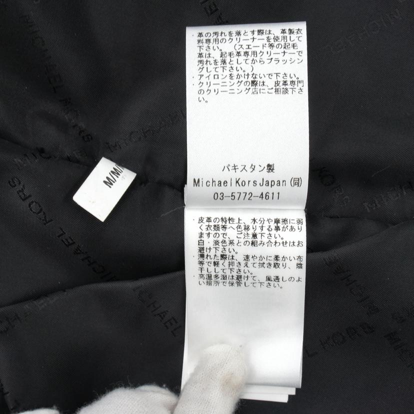 MICHAEL KORS マイケルコース/ラムレザーシングルライダース/MC57748NZ//Aランク/82