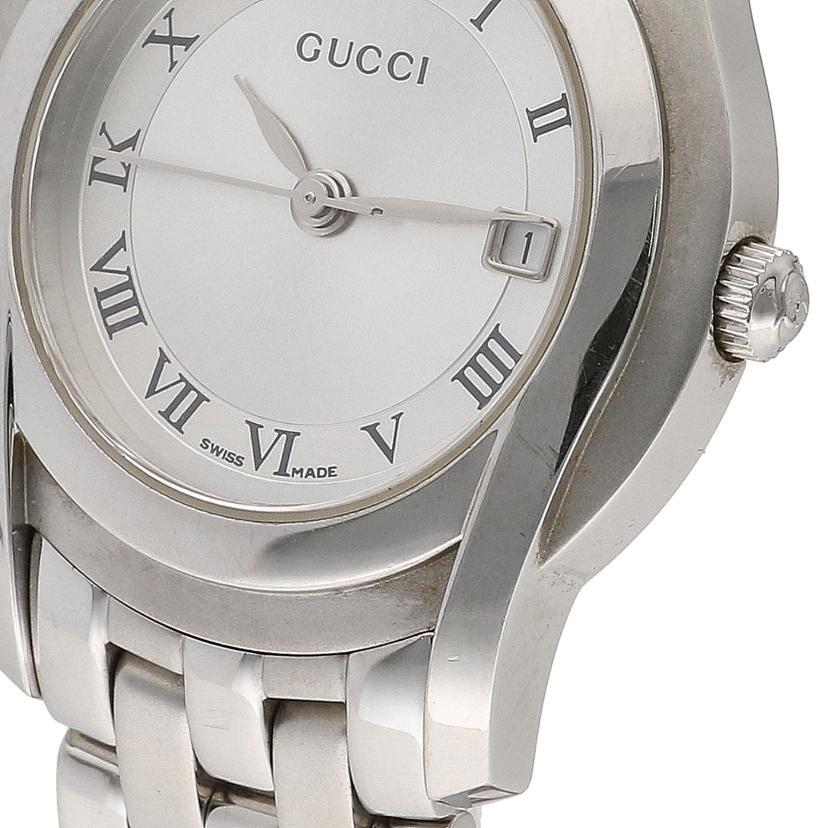 GUCCI グッチ/Gクラス・シルバー/レディース/クオーツ/5500L//104*****/ABランク/06