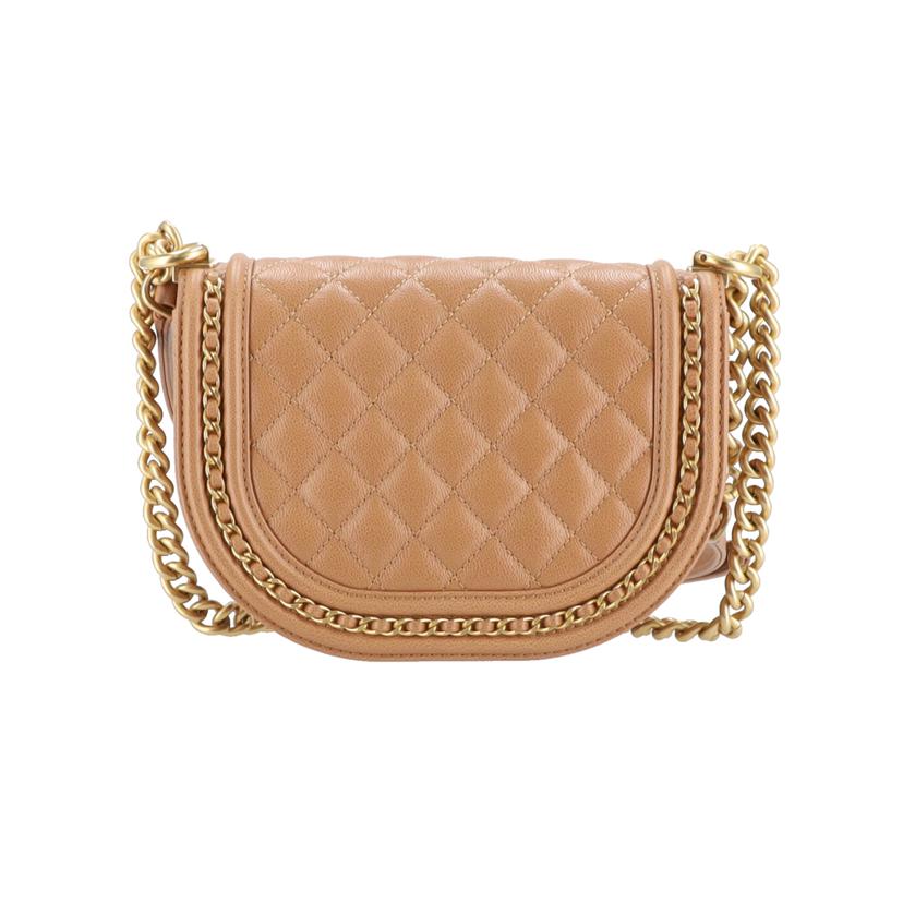 CHANEL シャネル/ボーイシャネルスモールチェーンショルダー/ブラウン /AS3350//XH9*****/SAランク/40
