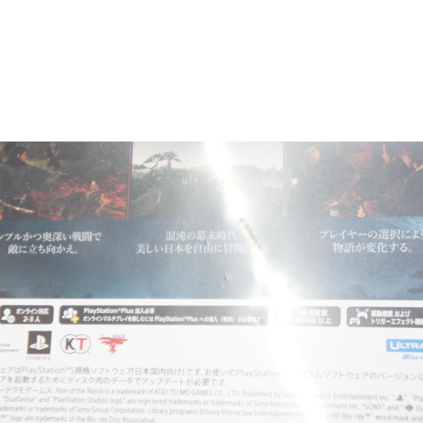 SONY ソニー/RISE OF THE RONIN Z VERSION/PS5//ABランク/05
