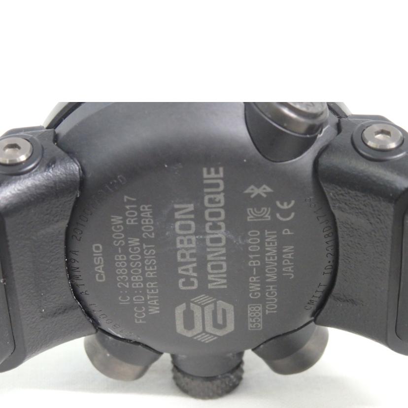 CASIO カシオ/G-SHOCK/グラビティマスター/電波ソーラー×スマホリンク/GWR-B1000-1AJF//001*****/Aランク/84