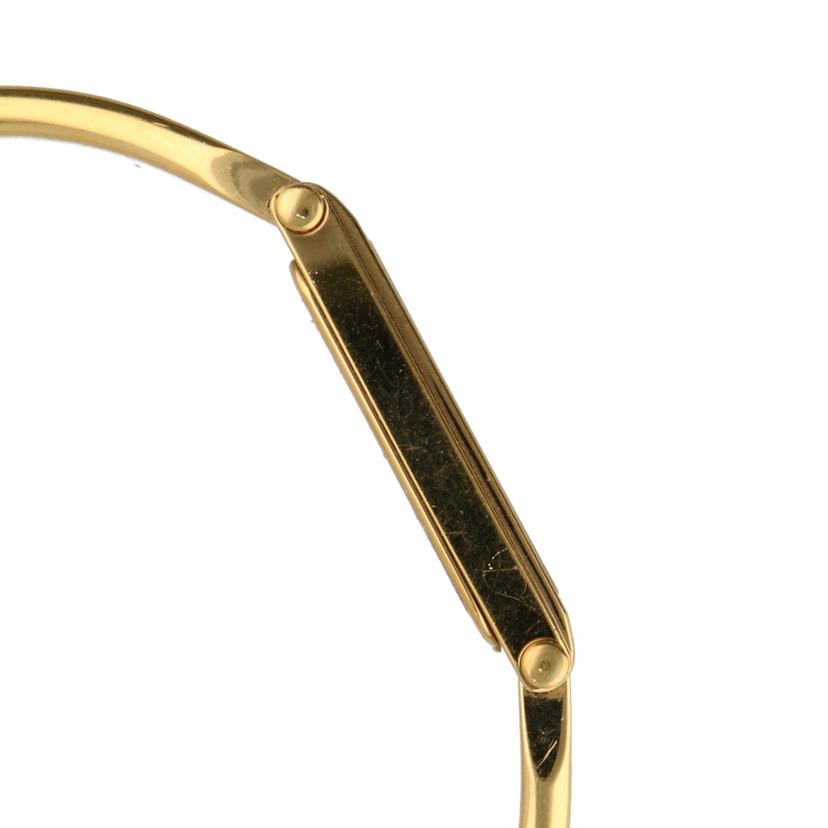 GUCCI グッチ/スクエアバングルウォッチ・シェル×ゴールド/クオーツ/1500L//044****/ABランク/20