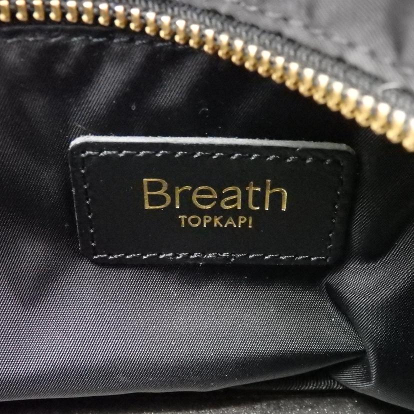 Breath TOPKAPI ブレス トプカピ/スコッチグレイン プレーン2wayミニトートバッグ//Aランク/77