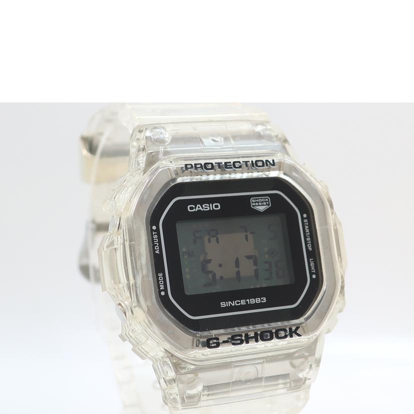 CASIO カシオ/G-SHOCK 40周年記念モデル スケルトン/DW-5040RX-7JR//Aランク/65