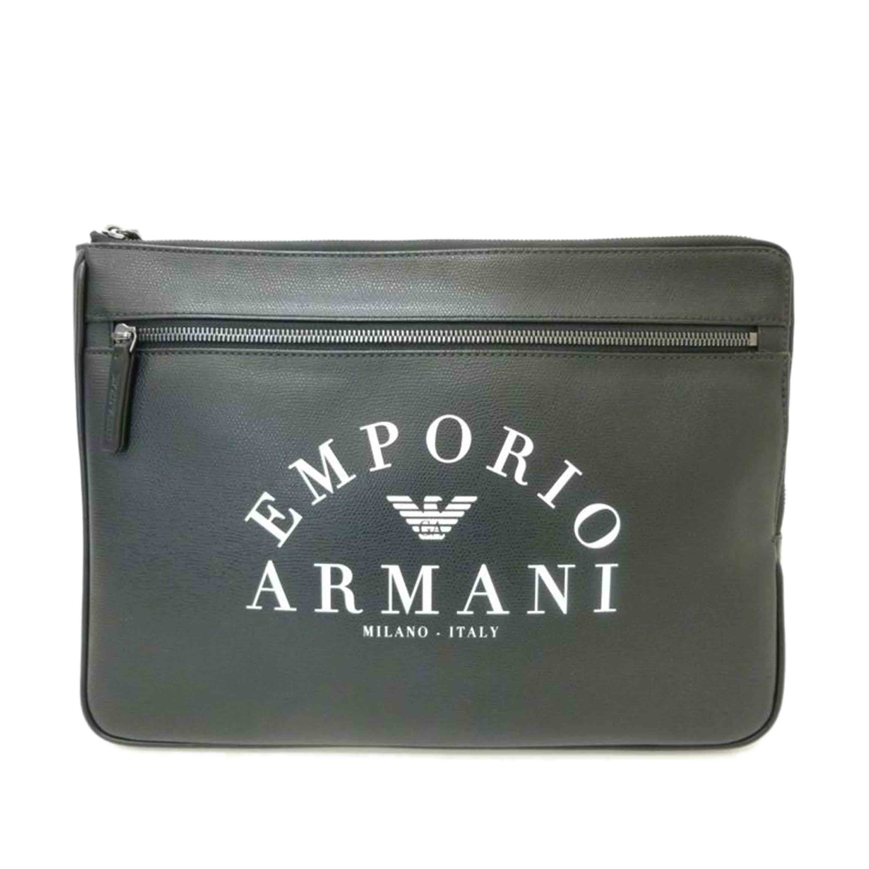 E.ARMANI エンポリオアルマーニ/L字ファスナーセカンドバック//Bランク/88