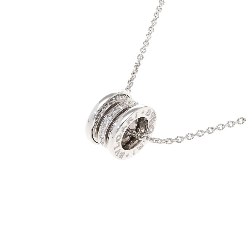 BVLGARI ブルガリ/750WG/B-zero1ダイヤネックレス 39cm/11.9//Aランク/75