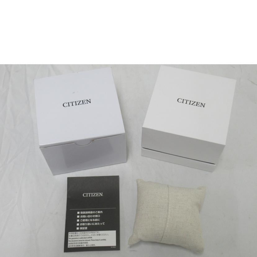 CITIZEN/レディースウォッチ/Eco-Drive/ソーラー電波/H415-S112915//262******/Aランク/63