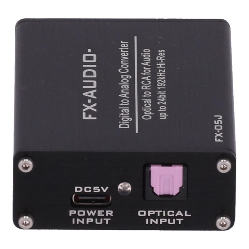 FX-AUDIO エフエックスオーディオ/モバイルオーディオ用DAC/FX-05J//Bランク/70