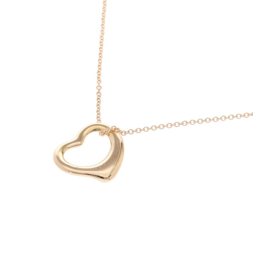 TIFFANY&Co ティファニー/TIFFANY/750オープンハートダイヤ5Pネックレス/4.3/40.5cm//Aランク/75