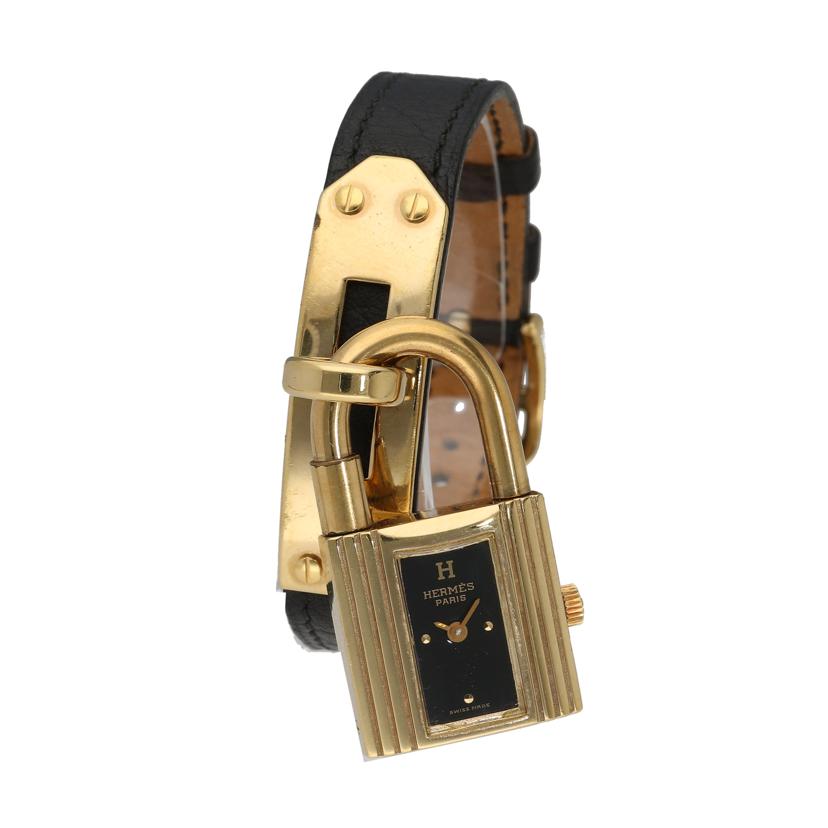 HERMES エルメス/ケリーウォッチ・ブラック/レディース/クオーツ/KE1.201//308***/ABランク/06