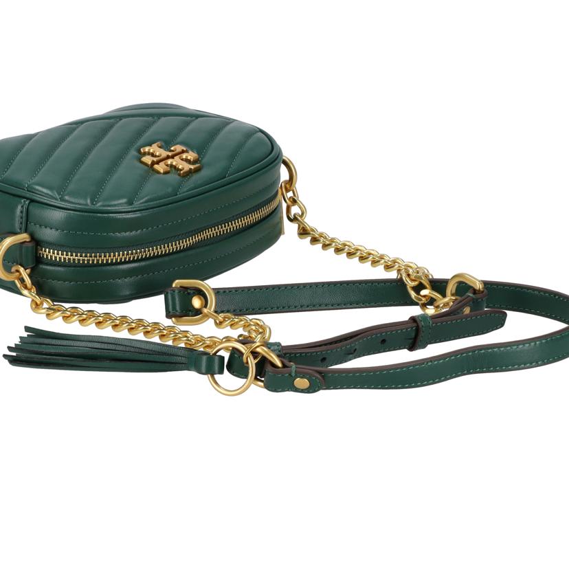 TORY BURCH トリーバーチ/キラシェブロンカメラバッグ/グリーン//SAランク/75