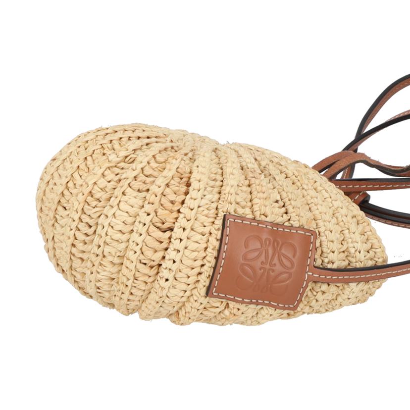 LOEWE ロエベ/LOEWEムーンシェルラフィアショルダー//522***/Bランク/75