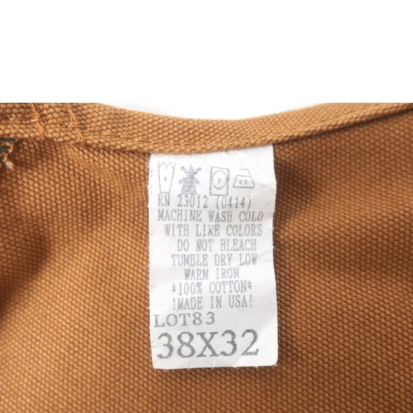 ROUND HOUSE ラウンドハウス/オーバーオール W38L32 大きめ ブラウン/#83//Aランク/65