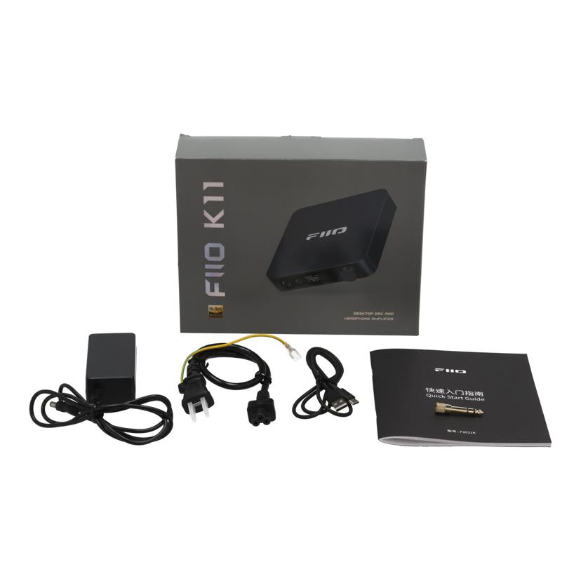 FIIO フィーオ/ヘッドフォンアンプ/K11 //60030577220905/Bランク/82