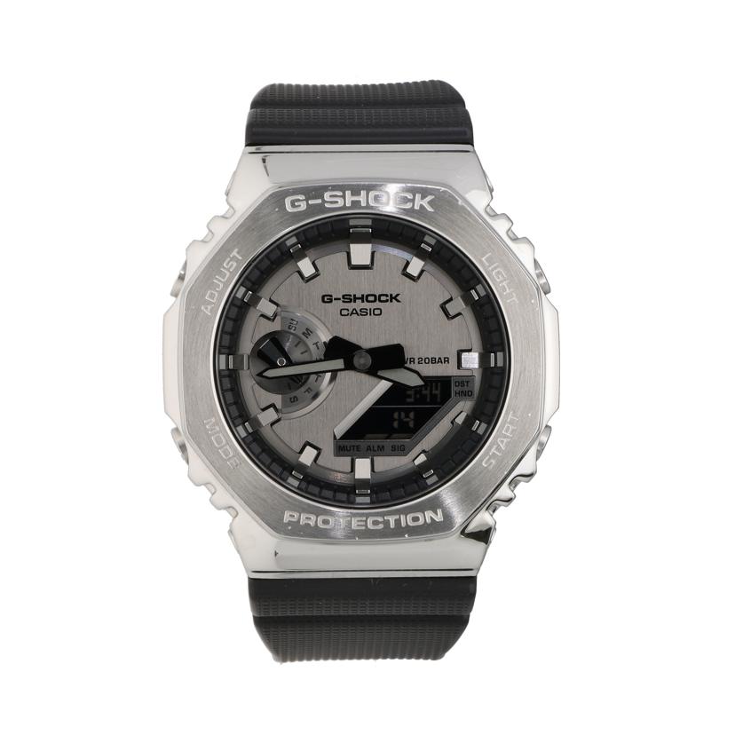 CASIO カシオ/G-SHOCKオクタゴン/メタルベゼル/デジアナウォッチ/クォーツ/GM-2100-1AJF//D1A***/Aランク/18